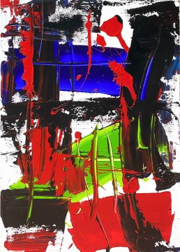 monochrome black white Painting - Xiang Weiguang Black Blue Red Green 80x120cm USD1083 877